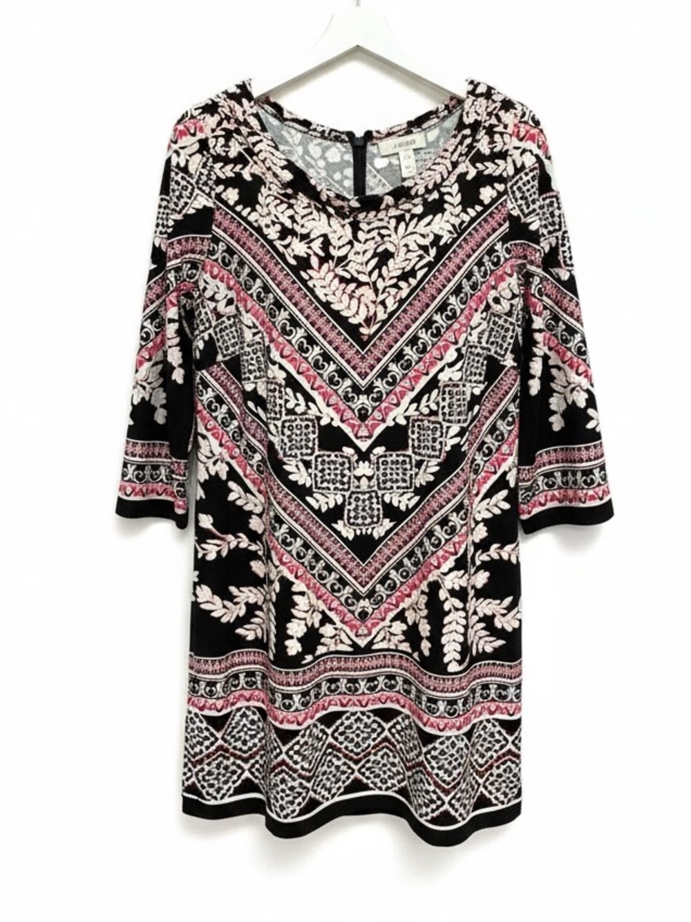 Cleo Floral Print Stretchy Tunic Dress Size M
